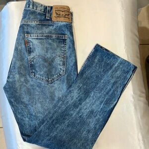 Levi's 505C Blue Straight Jeans with Vintage Wash